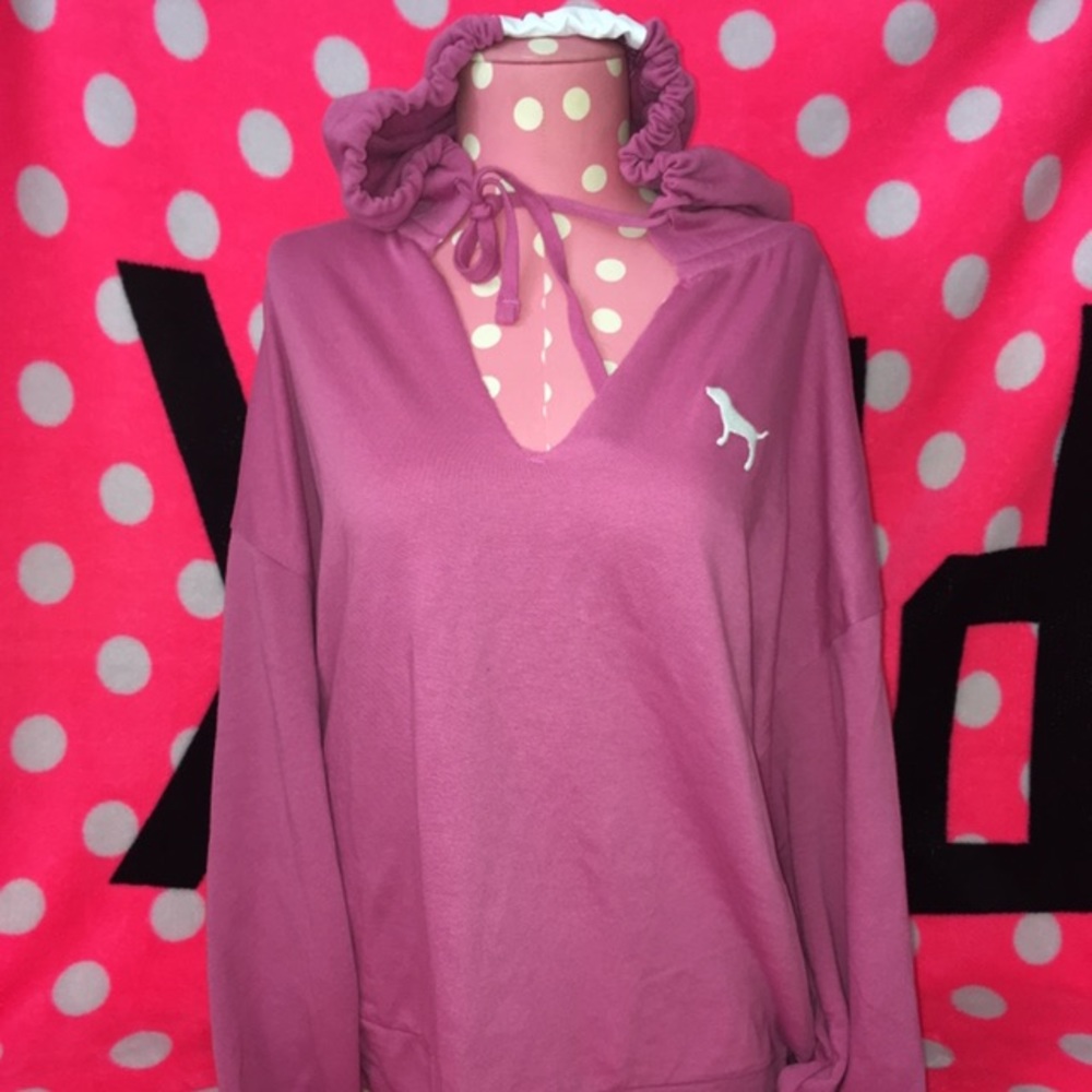 Victoria’s Secret PINK oversized hoodie S NWT